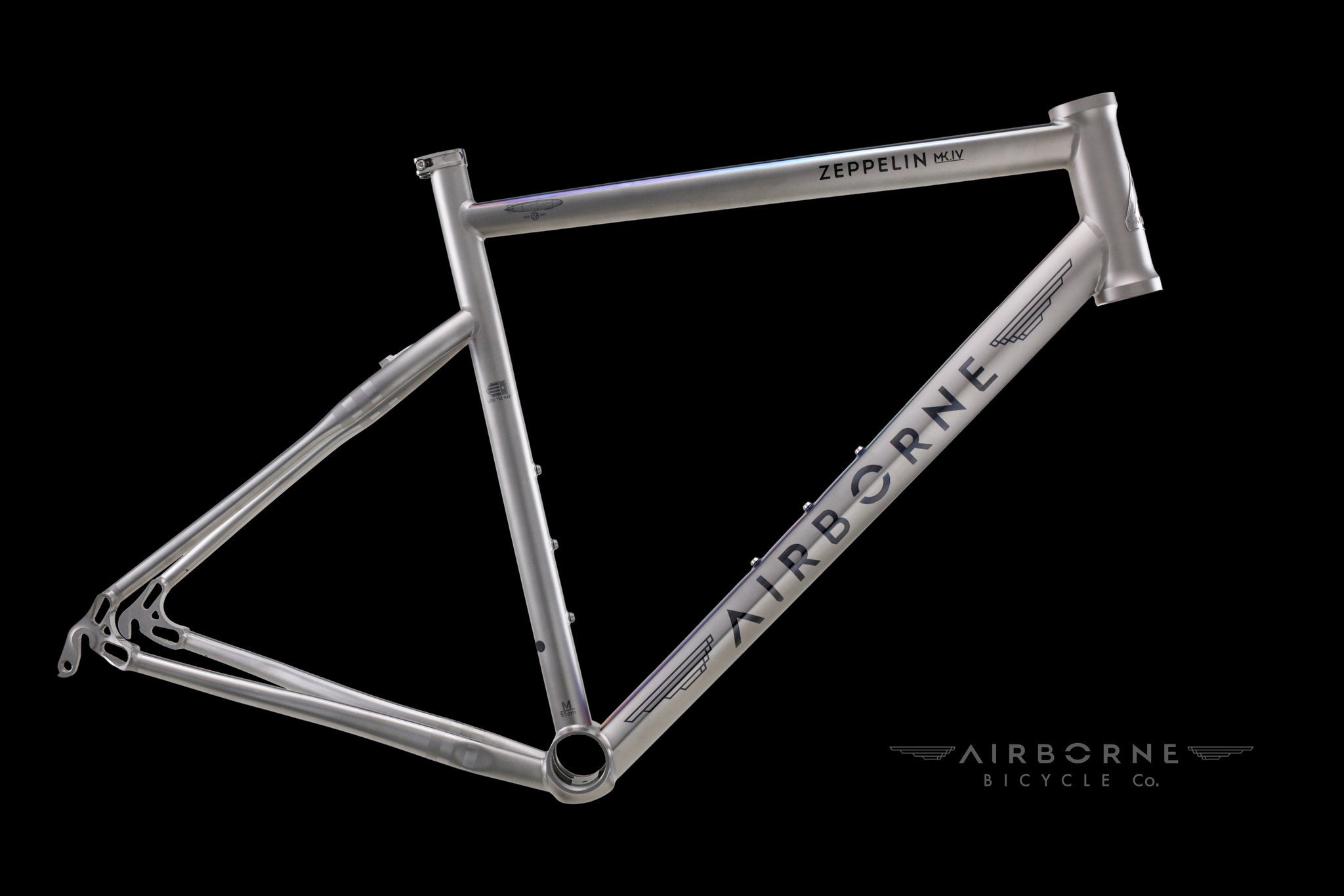 Zeppelin Mk. IV // Titanium Road Frame Set (Rim Brake)