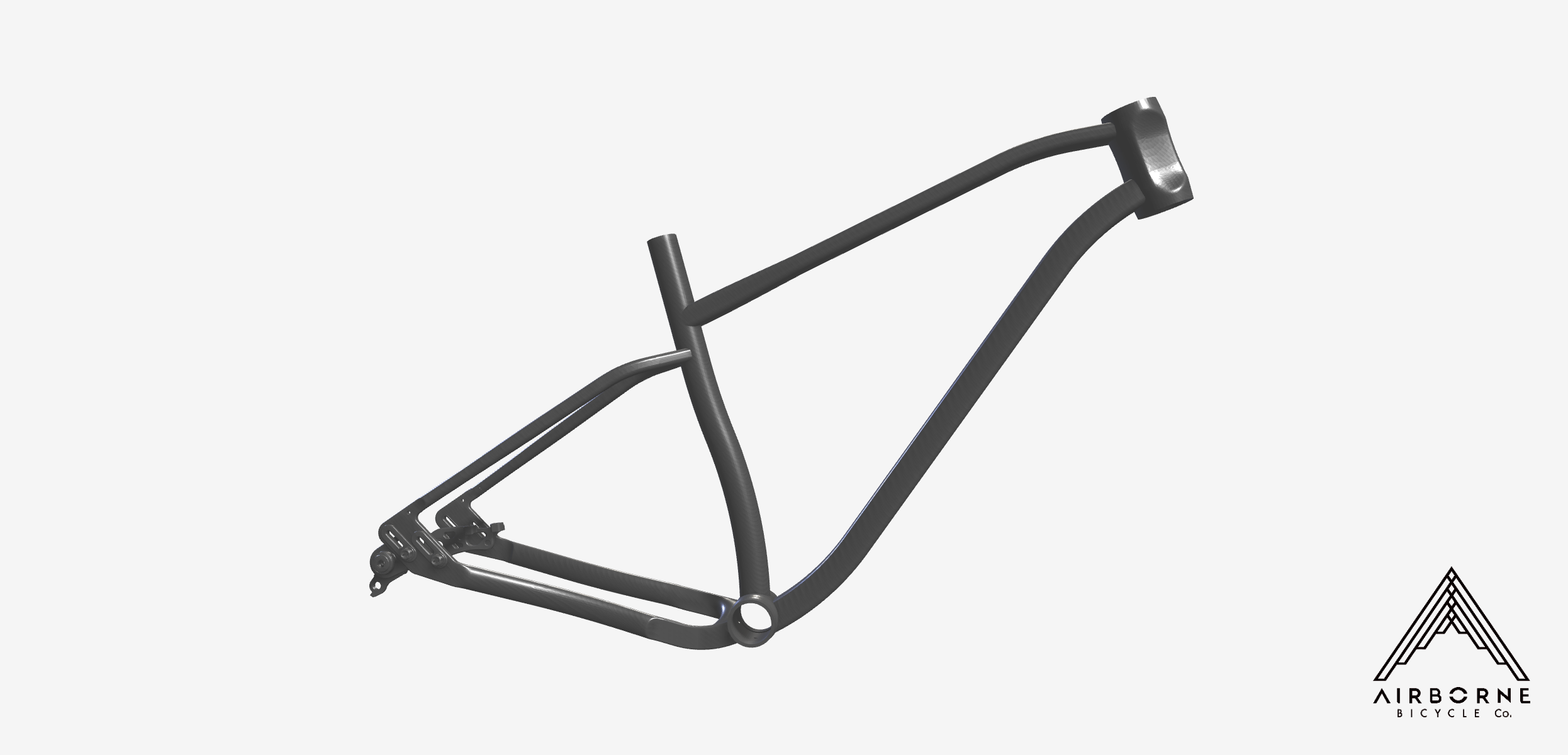 Marauder // Cadre de vélo de gravel en titane